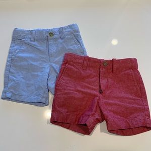 J Crew & Janie & Jack Chambray boys 2T chinos